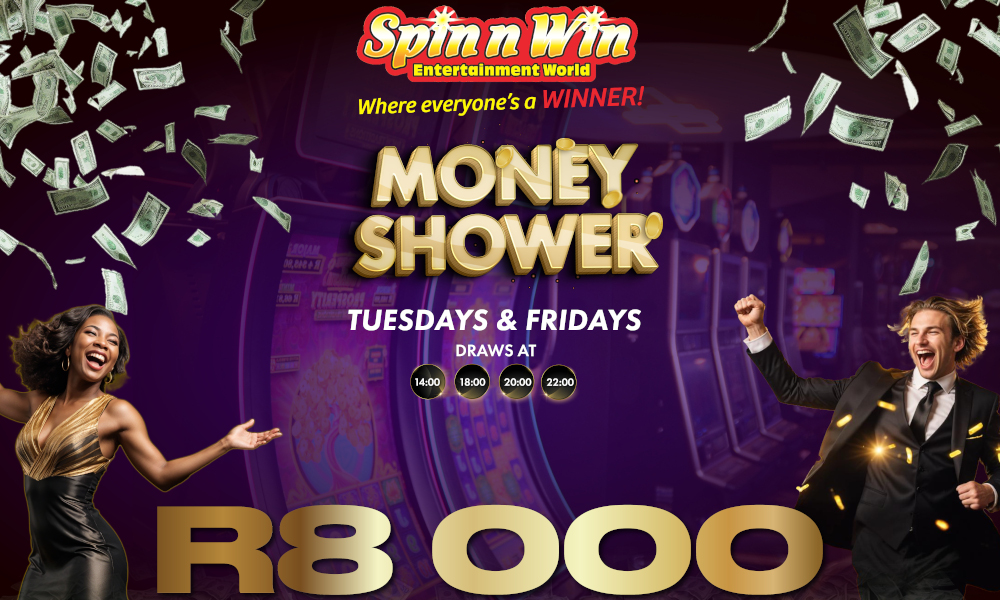 Money Shower Fridays at Goldrush Bela Bela – Catch the Cash!